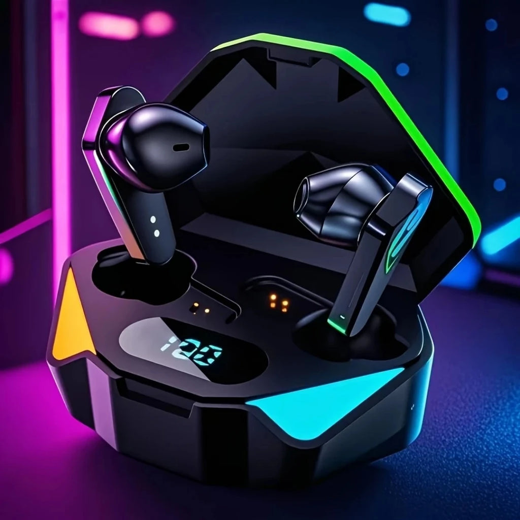 X15 Gaming Wireless Headset, Good Sound Quality, Binaural Stereo, Built-In Microphone That Can Be Called with Voice,