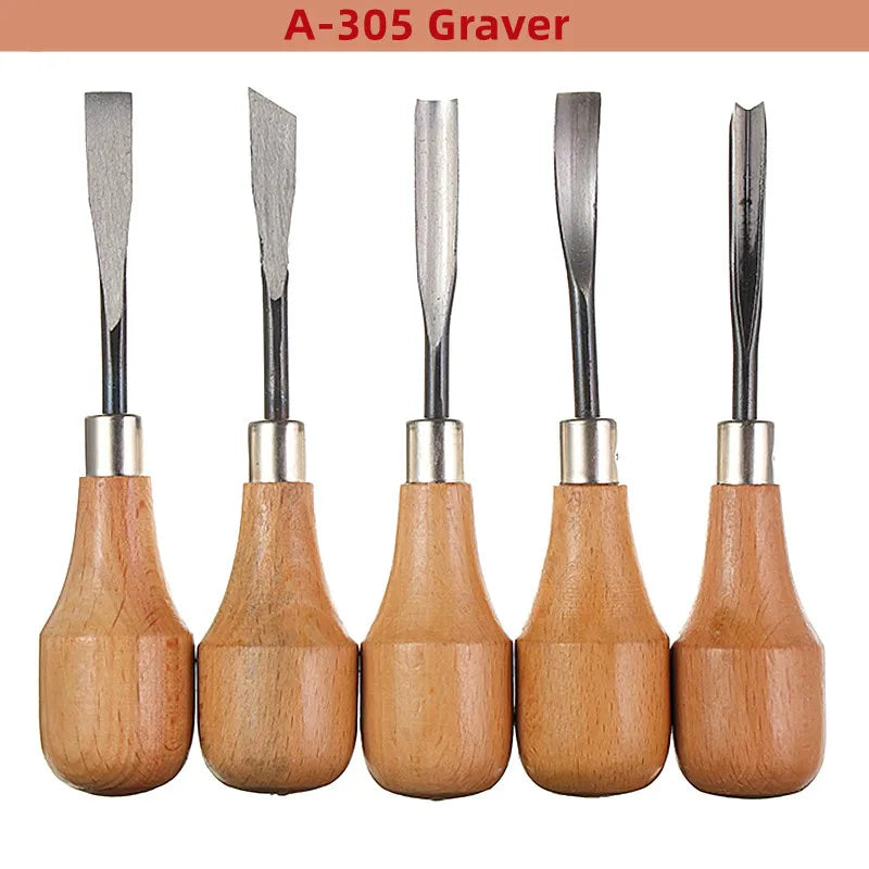 1/5/6/8PCS/Set Dry Hand Wood Carving Tools Chip Detail Wood Chisel Set Speed Steel Lathe Knives Tool Woodworking Cutter Set
