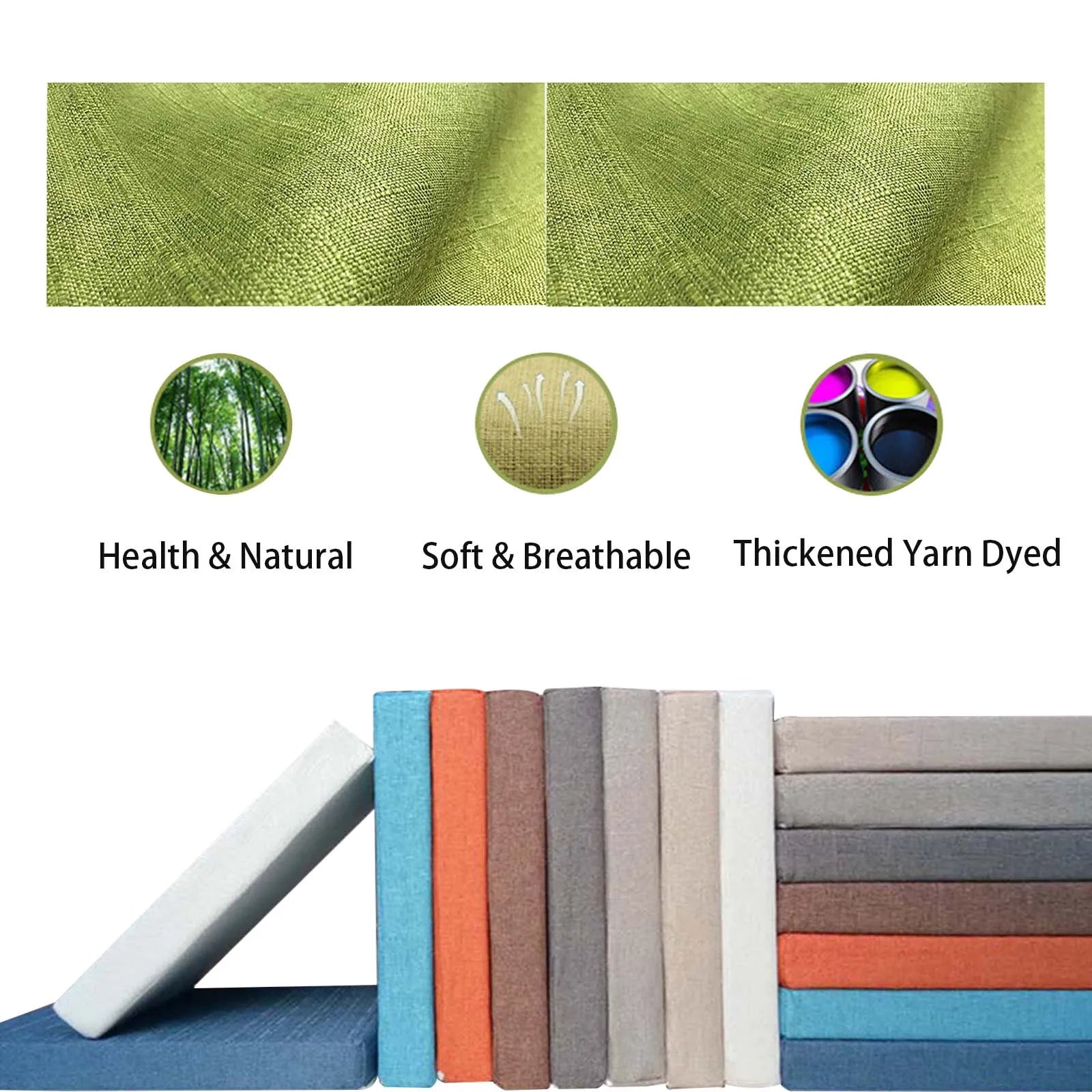 Custom Bench Cushion Seat Pad Long Mattress Sofa Chair Seat Pad Decorative Garden Shoe Box Bay Window Pads Swings Pillow