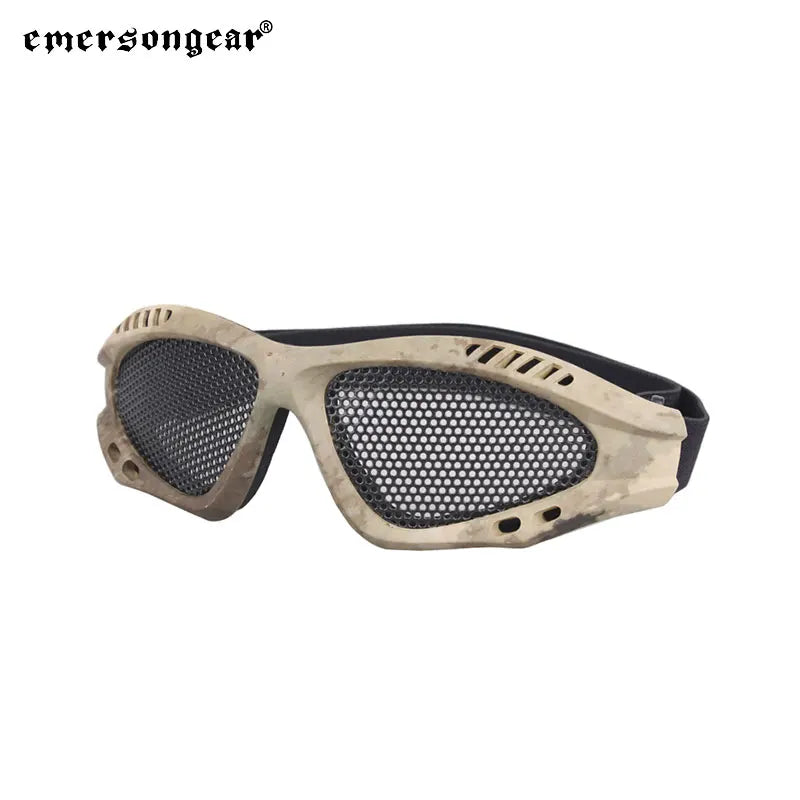 Emersongear Glass Protective Goggles Helmet Mesh Eye Protective Gear Outdoor Hunting Hiking Cycling Eyewear EM6480