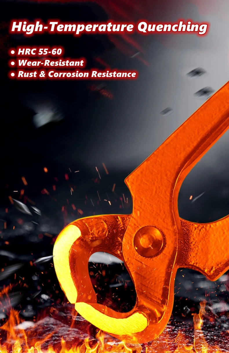 Multifunctional Puller Nail Extractor Pliers,Cutting Pliers,Woodworking Stapler Puller NailRemover Pincer Crimper Nail Puller