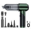 16000Pa Wireless Car Vacuum Cleaner 100W Mini Vacuum Cleaner Dual Use USB Dust Catcher Handheld Dust Cleaner for Home Cleaning