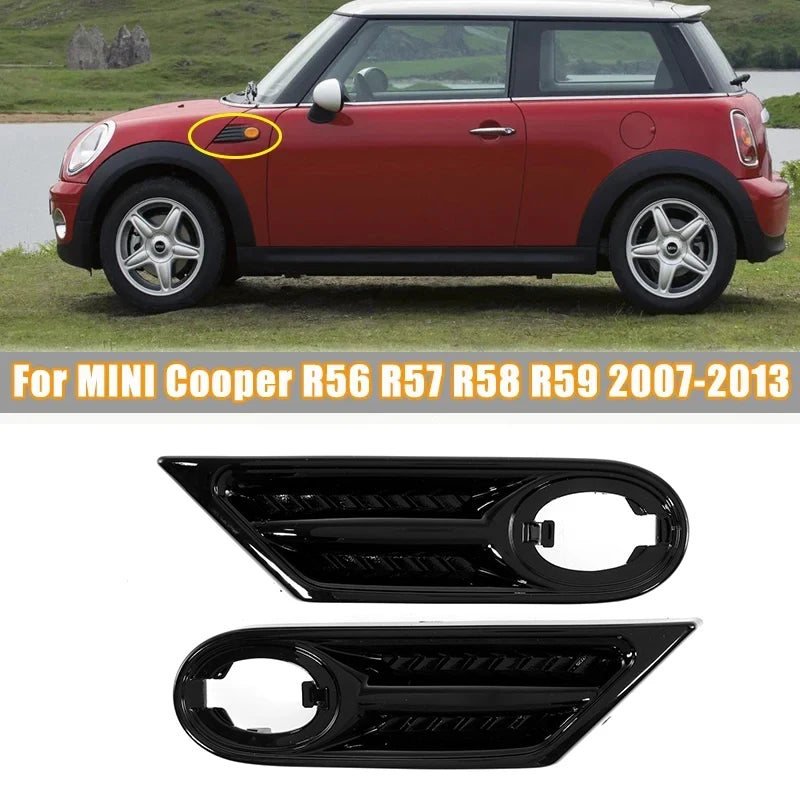 63137260202 63137260201 Side Fender Marker Light Housing Cover (without bulb) for BMW MINI COOPER R56 R57 R58 R59 2007-2013