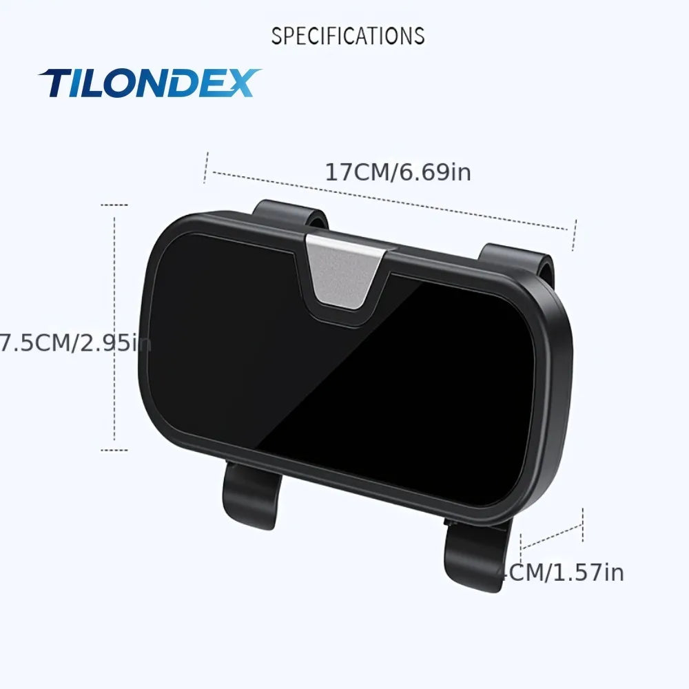 TILONDEX Car Sun Visor Eyeglass Clip Fashion Glasses Storage Case Vehicle Accessory for Tickets And Card Holder
