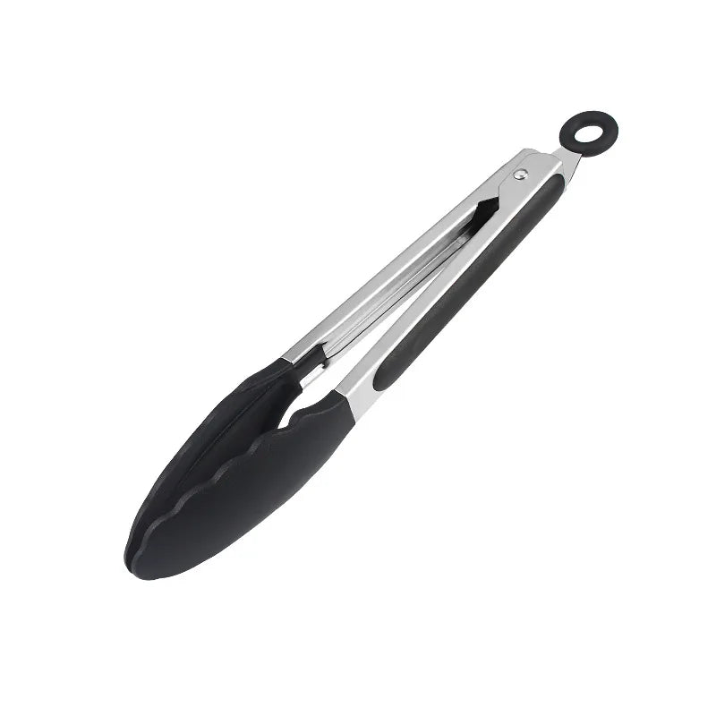 1/7pc Silicone Kitchen Utensil Set Non-Stick Spatula, Soup Ladle, Slotted Turner & 4 Tools | 450 ° F Heat-Resistant, Dishwashe S