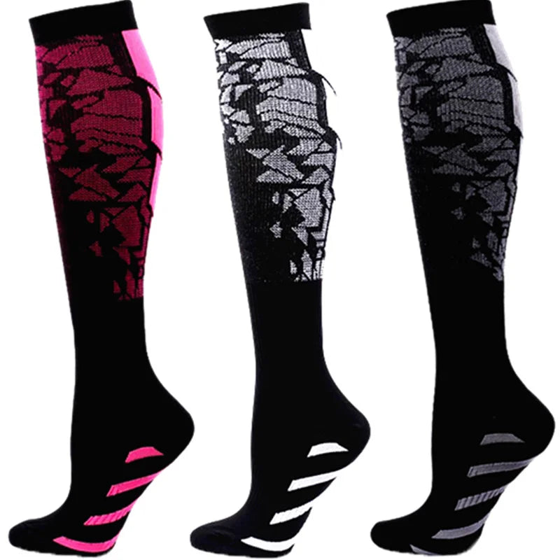 Compression Socks Running Football Sports Medical Nursing Socks for Flight Travel Pregnancy Edema Diabetes Varicose Veins Socks
