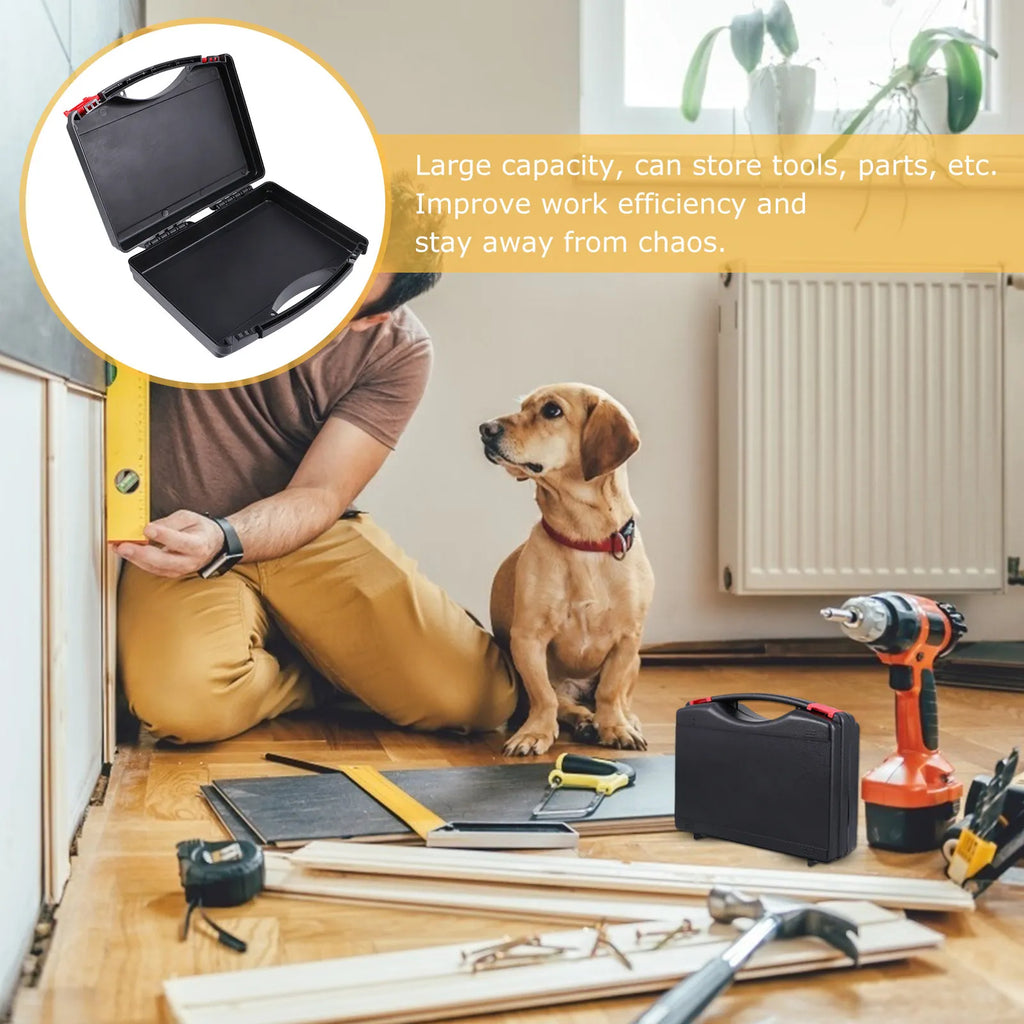 High Quality PP Tool Box Portable Heavy Duty Storage Container for Repair Tools Parts Organization Efficient Workshop Setup