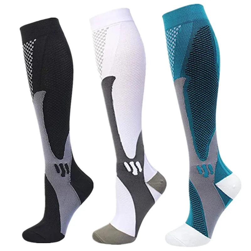 Compression Socks Running Football Sports Medical Nursing Socks for Flight Travel Pregnancy Edema Diabetes Varicose Veins Socks