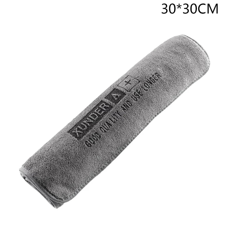 【M】Car Wash High End Microfiber Towel Car Cleaning Drying Cloth Hemming Car Care Cloth Detailing Wash Towel
