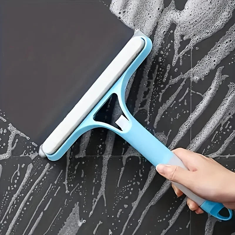 [3-in-1 Glass Cleaner] 1pc 3-in-1 Multifunctional Glass Cleaner with Spray Function | Handheld Window, Tile, Car Windshield