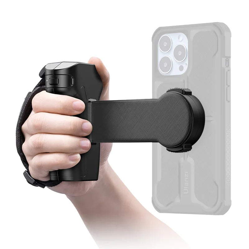 Ulanzi O-LOCK Bluetooth Selfie Handle for iPhone 14 13 12 Series Android Smartphone Quick Release System