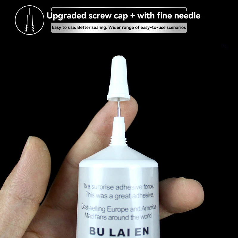 Glue Screen Repair Handmade DIY Glue Adhesive Universal Glass Plastic DIY Glue T7000 with Precision Applicator Glue 15/50/110ML