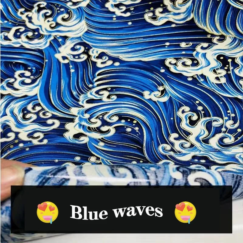 JDM Japanese Style Cotton DIY Automotive Interior Sticker 50*150cm Self-adhesive Tape Adhesive Wind Cloth Car Interior New