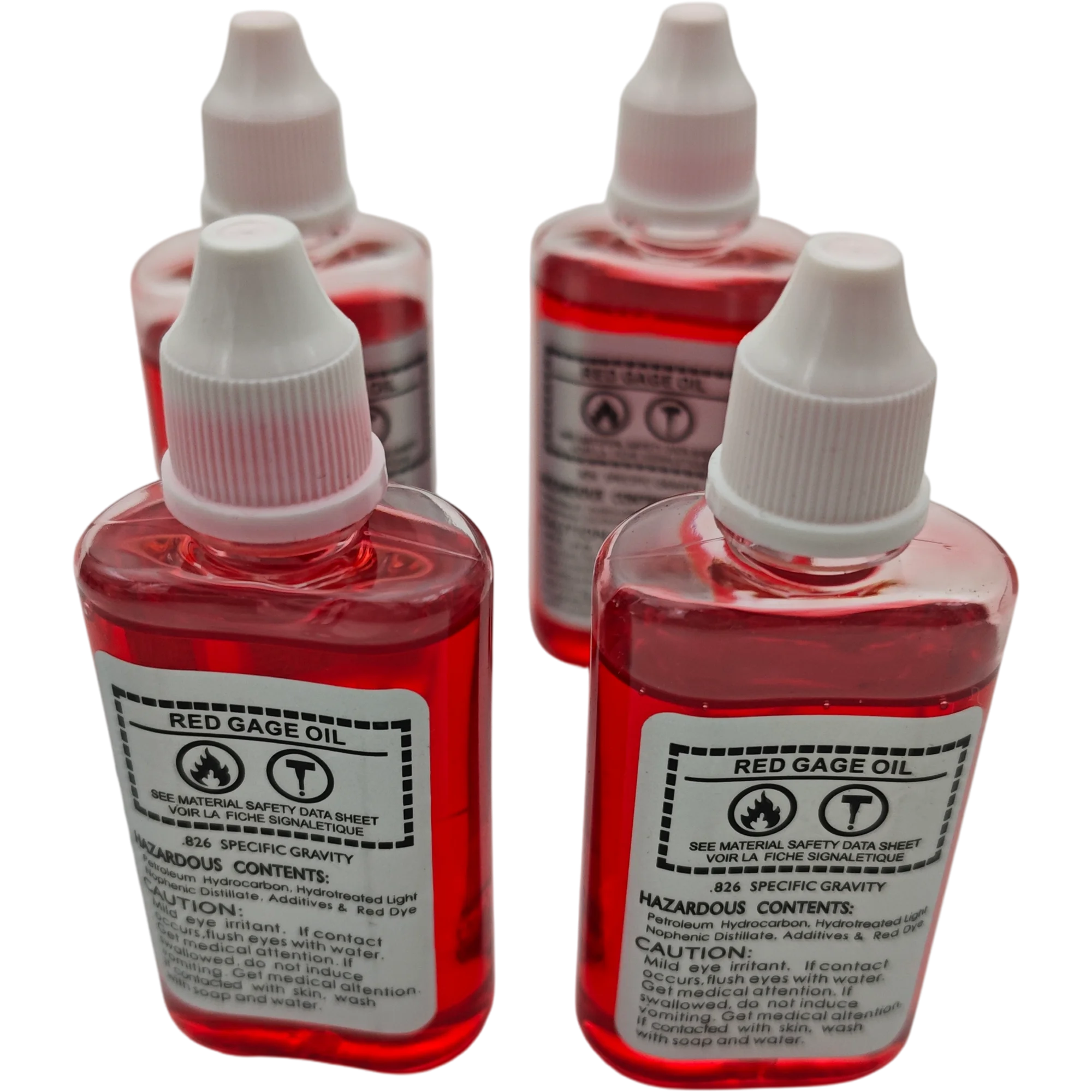 1 Peice Red Oil used for Differential Pressure Measuring Instruments Gauge Meter A1-700PA