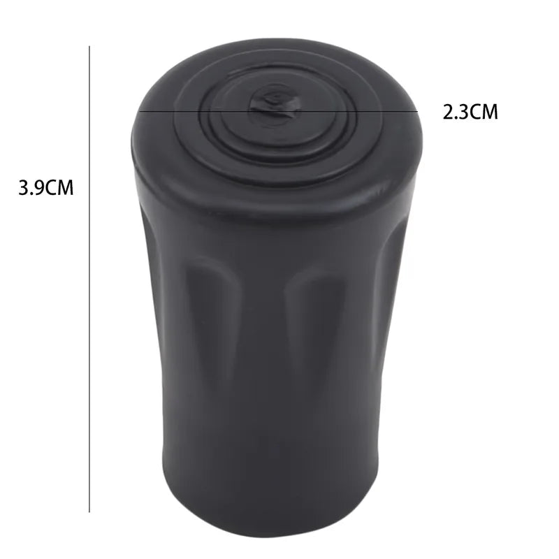 20pcs Non-slip Trekking Sticks Protector Cap Tip Walking Stick Bottom Pads Cover Buffer Lightweight for Climbing Hiking