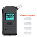 Breathalyzer, Upgraded Portable Professional High-Accuracy Breathalyzers for Alcohol with LCD Digital Display with 5 Mouthpieces