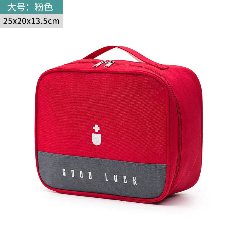 Convenient To Carry Medical Bag Household Emergency Supplies Reserve Outdoor Car Mounted Medicine Kits Large Capacity Drug Stora