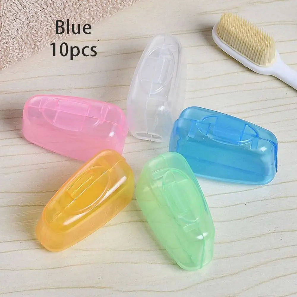 5/10pcs Plastic Toothbrush Head Cover Travel Hike Camping Portable Toothbrush Case Cap Dust Cover Brush Protect