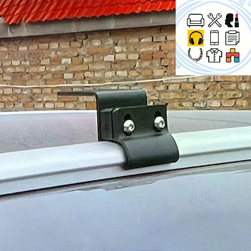 Car Roof Fixed Clips Car For No Gap Car Roof Rack Cargo Basket Carriers Fixed Clips SUV Universal Shelf Clips