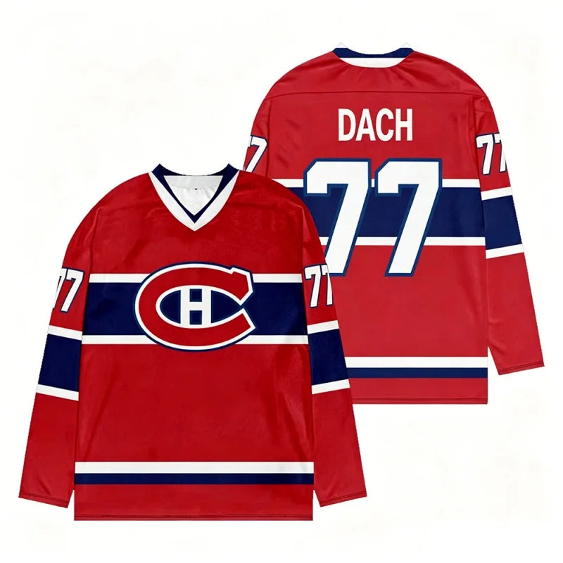 Utah Mammoth Hockey Jersey Montreal Canadiens Team  Long Sleeve Sweatshirt Women Men Player Cosplay Top Shirts Quick-dry