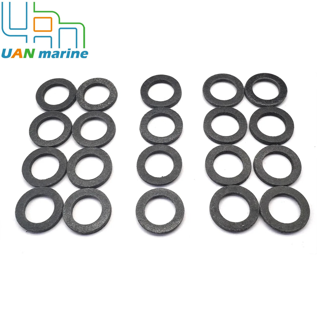 20 Pcs 12-19183 Outboard Drain Screw Gasket for Mercury Mercruiser & Johnson Evinrude OMC 307552 12-20260 Sierra 18-29451-9