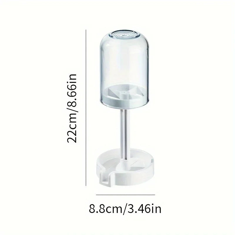 A Bathroom Dustproof Toothbrush Cup Holder, Waterproof Toothbrush Holder, Toothbrush Toothpaste Sorting Rack