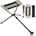 WESTTUNE Portable Camping Chair Foot Rest Stool Folding Attachable Leg Rest Recliner Lazy Retractable Accessories for Outdoor