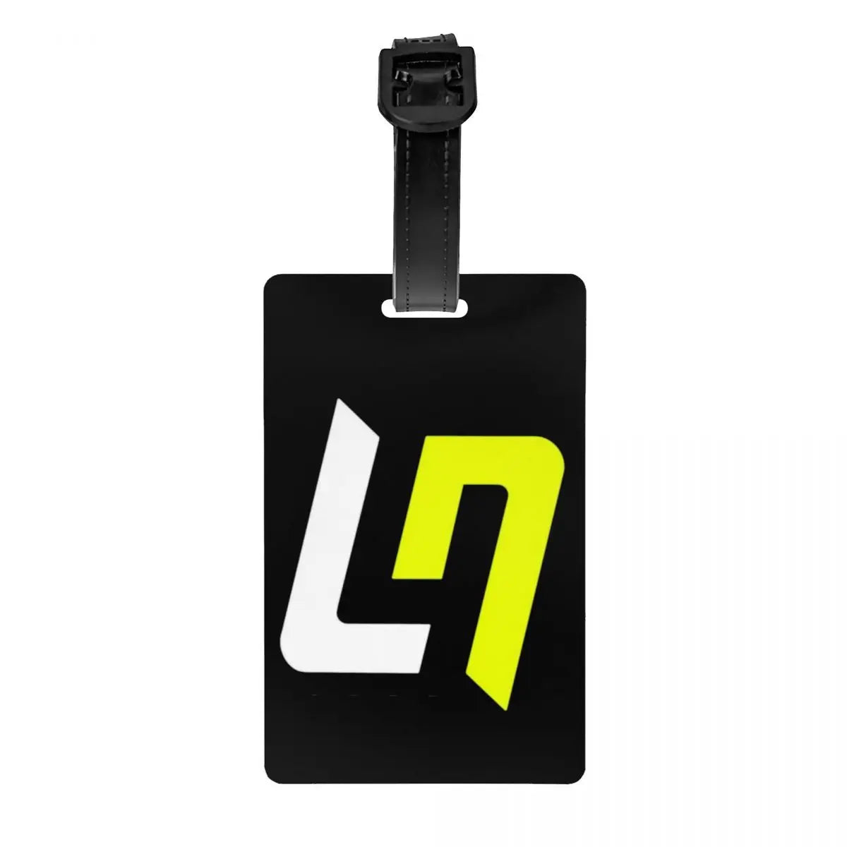 Custom L-Lando Norris Luggage Tag Privacy Protection Motorcycle Racing Baggage Tags Travel Bag Labels Suitcase