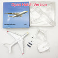 New 1/400 Scale 20cm An-225 "Mriya" Transport Plane Model Hatches Can Be Opened With Wheels Base Alloy Antonov An225 Aircraft