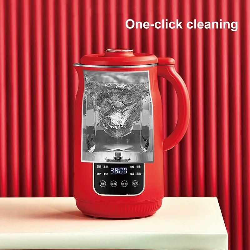 1500ml Soy Milk Machine12h Appointment Filter-free Wall Breaking Machine Mixer Home Electric Juicer Multifunctional Food Process