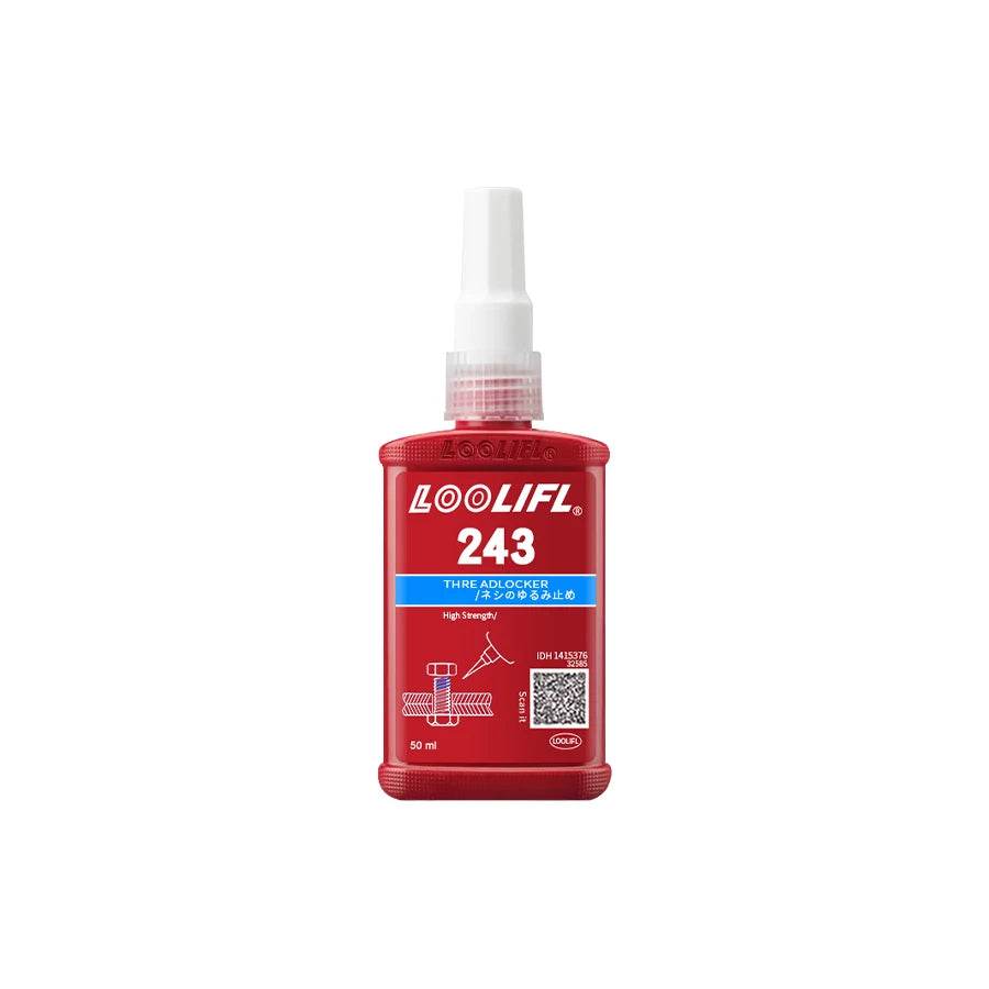 10ml LOOLIFL 243 Screw Adhesive 243 Anaerobic Glue Anti-loose Anti-slip Sealing Thread Locking Agent Anti-slip Caulk Sealers