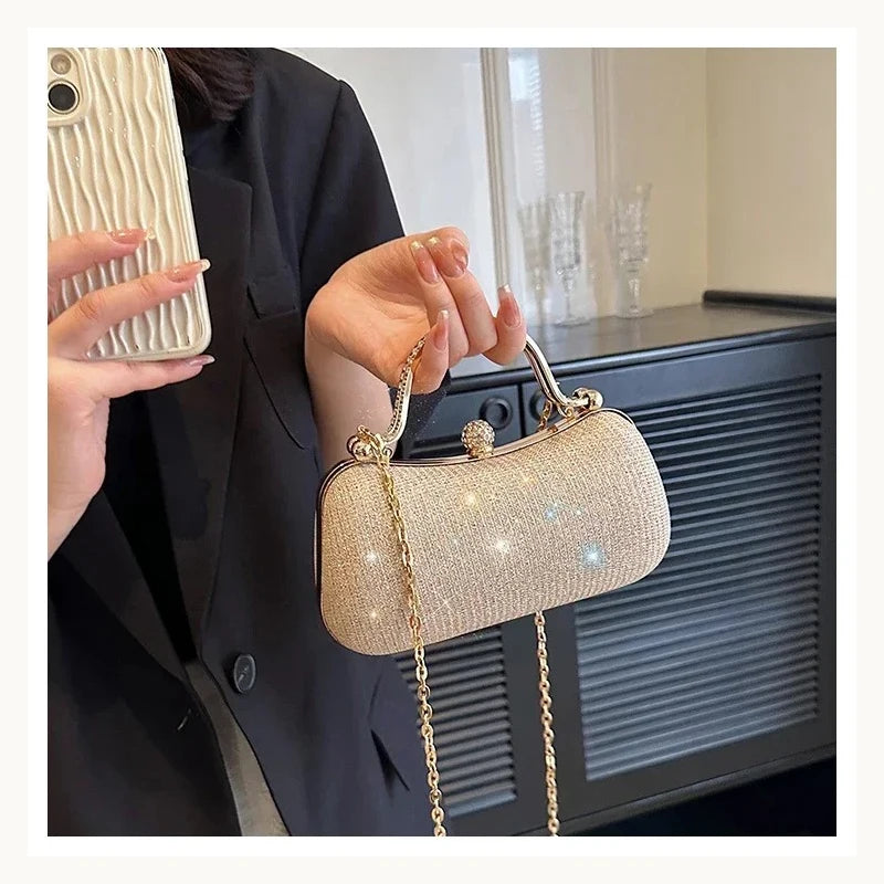 Diamond Purse Women Glitter Envelope Evening Bag Shiny Crossbody Bag Chain Shoulder bag Clutch bag Wedding Party Clutch Purse