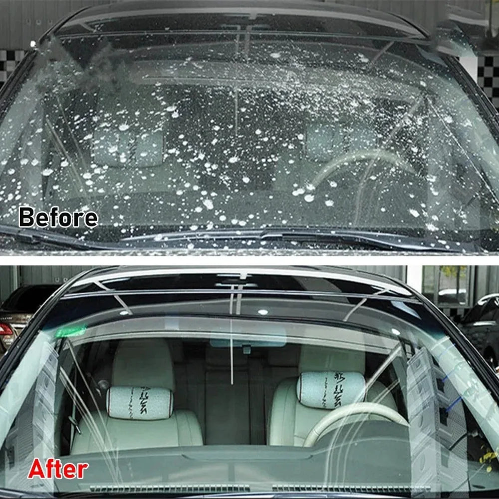 50Pc Car Windshield Glass Concentrated Washer Tablets Effervescent Washer Fluid Wiper Glass Solid Cleaning Tablet  Car Universal