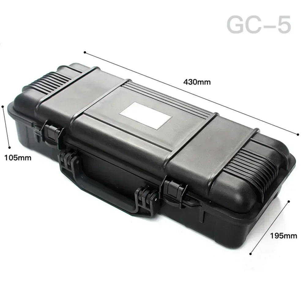 Portable Tool Case Organizer Storage Box Waterproof Hard Camera Photography Safety Protector Tool Box with Sponge Pelican Case