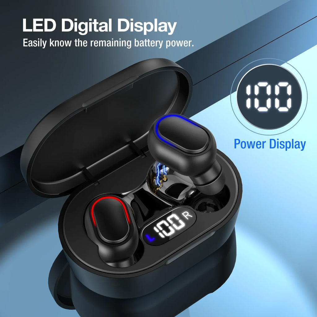 1HORA Wireless Bluetooth Headset AUT114 In-Ear Earphone Bluetooth 5.3 Type-C Charging Long Battery Life Compatible IOS/Android