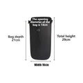 Universal Car Water Bottle & Thermos Holder For Center Console Side Mount with Storage Pocket Adjustable Strap Interior Organize
