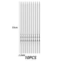 Stainless Steel Barbecue Skewer Reusable BBQ Skewers Kebab Iron Stick For Outdoor Camping Picnic Tools Cooking Tools