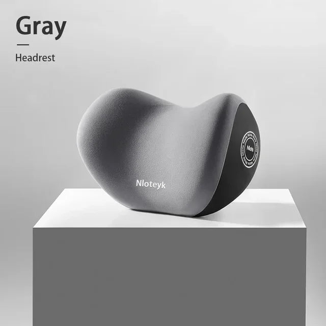 The New Memory Foam Car Neck Pillow Protects the Lumbar Back, Supports the Breathable Headrest, Relieves Pressure