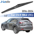 14" Rear Wiper Blade For Mazda CX-9 CX9 MK2 TC 2016-2024 Windshield Windscreen Wipers Washer Window Rain Brushes Accessories