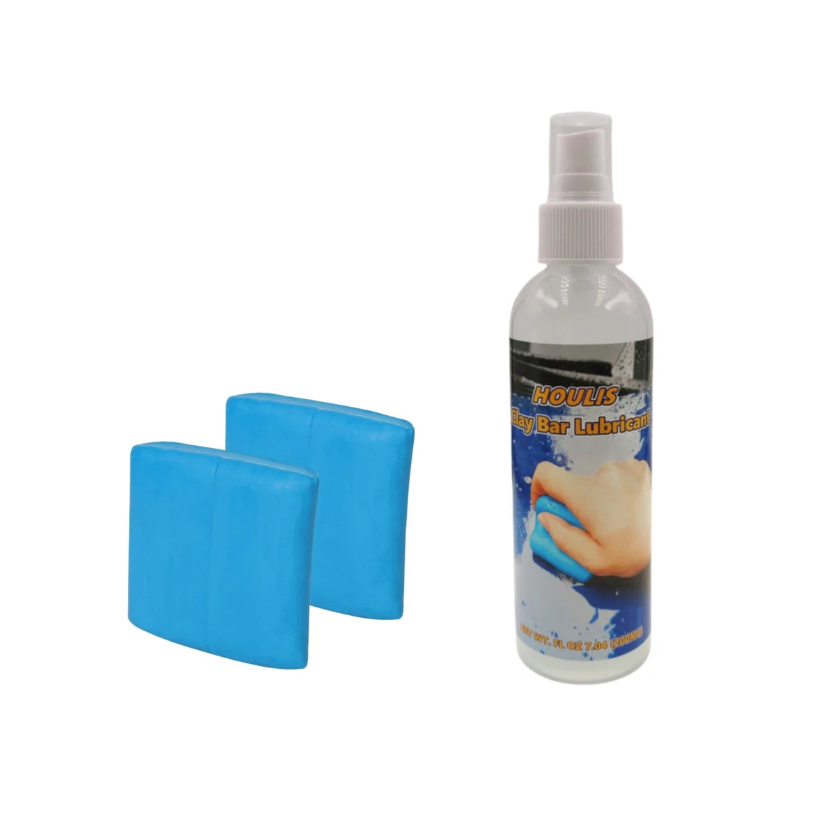 Car Clay Bar Synthetic Lubricant Detailing Set With Washing And Adsorption Capacity For Deep Cleaning Of Paint Wheel Hub Glass