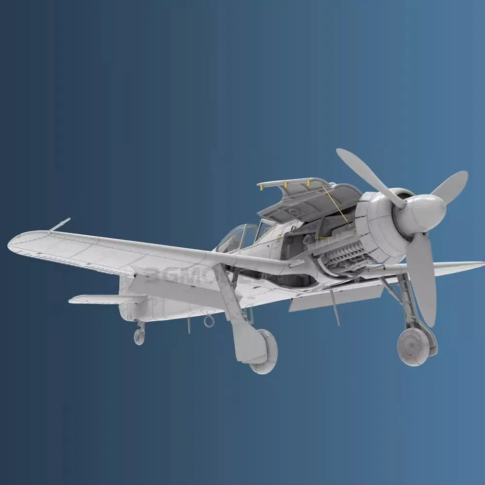 Miniart 48048 1/48 Fw 190D-9 Fighter Model Kit Advanced German Aircraft Highly Detailed Assembly Kit Military Hobby Collection