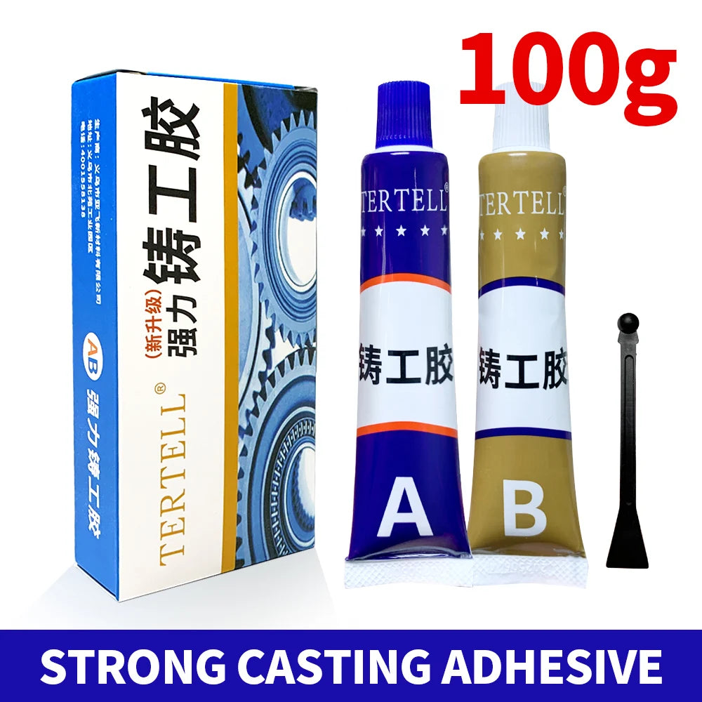 Welding AB Glue Metal Repair Adhesive Heat Resistance Sealant High Strength Plastic Repair Casting Adhesive Metal Plastic Wood
