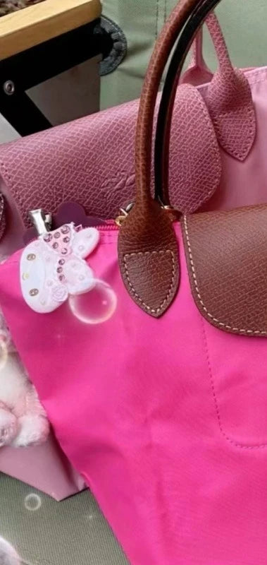2026 Lightweight Foldable Nylon Shoulder Bag Ladies Water Resistant Shopping Tote Bag Large Handbag for Travel Daily Office