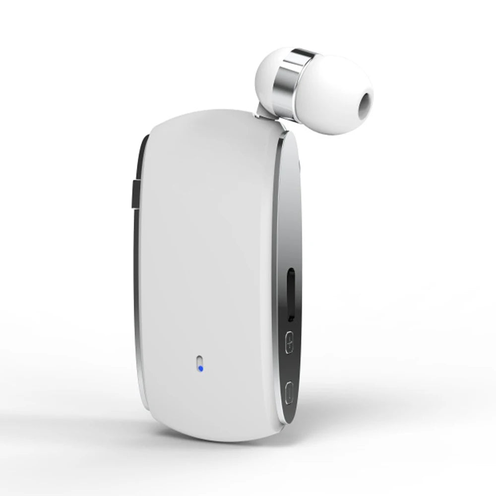 K68 Multi-functional Retractable Cable Bluetooth Headset Sports Headset with Card Recording MP3 Lavalier Headset