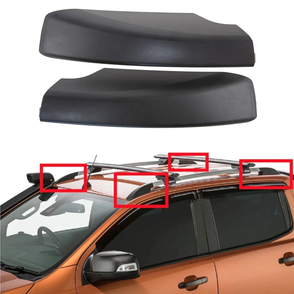1 Pcs Front Left or Right Roof Rack Slat Cover For Ford Ranger T6 T7 Roof Rack Rail End Cover Shell EB3Z-2155183-A 2515528