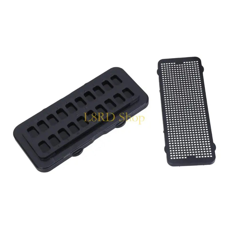 L8RD Tooth Patch Box All-ceramic Veneer Processing Beautiful Dental Porcelain Chip Cleaning Denture Storage Boxes