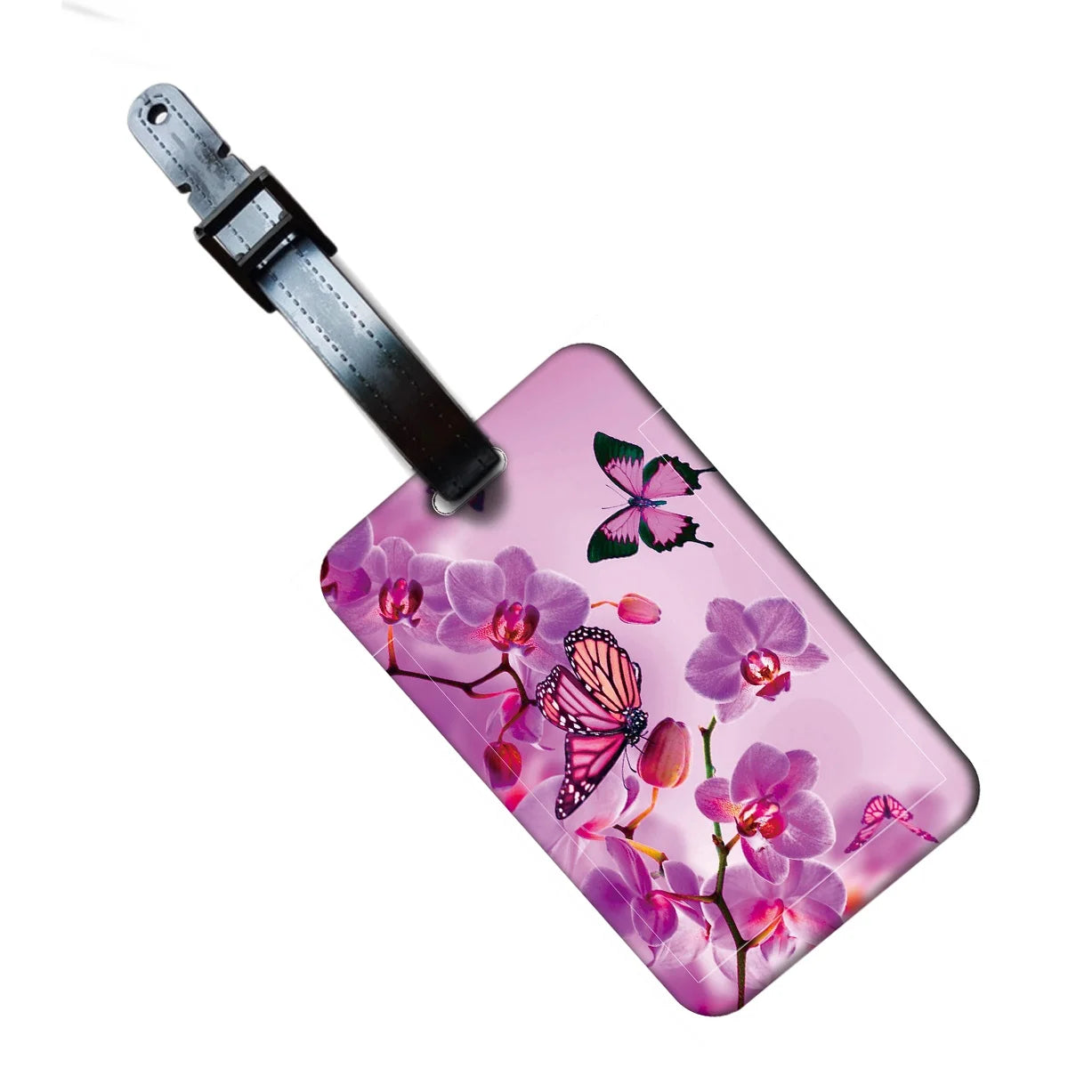 Butterfly Luggage Tags – Fun ID Labels for Suitcases, Backpacks & Travel Bags – Unique Travel Accessories for Teens & Adults