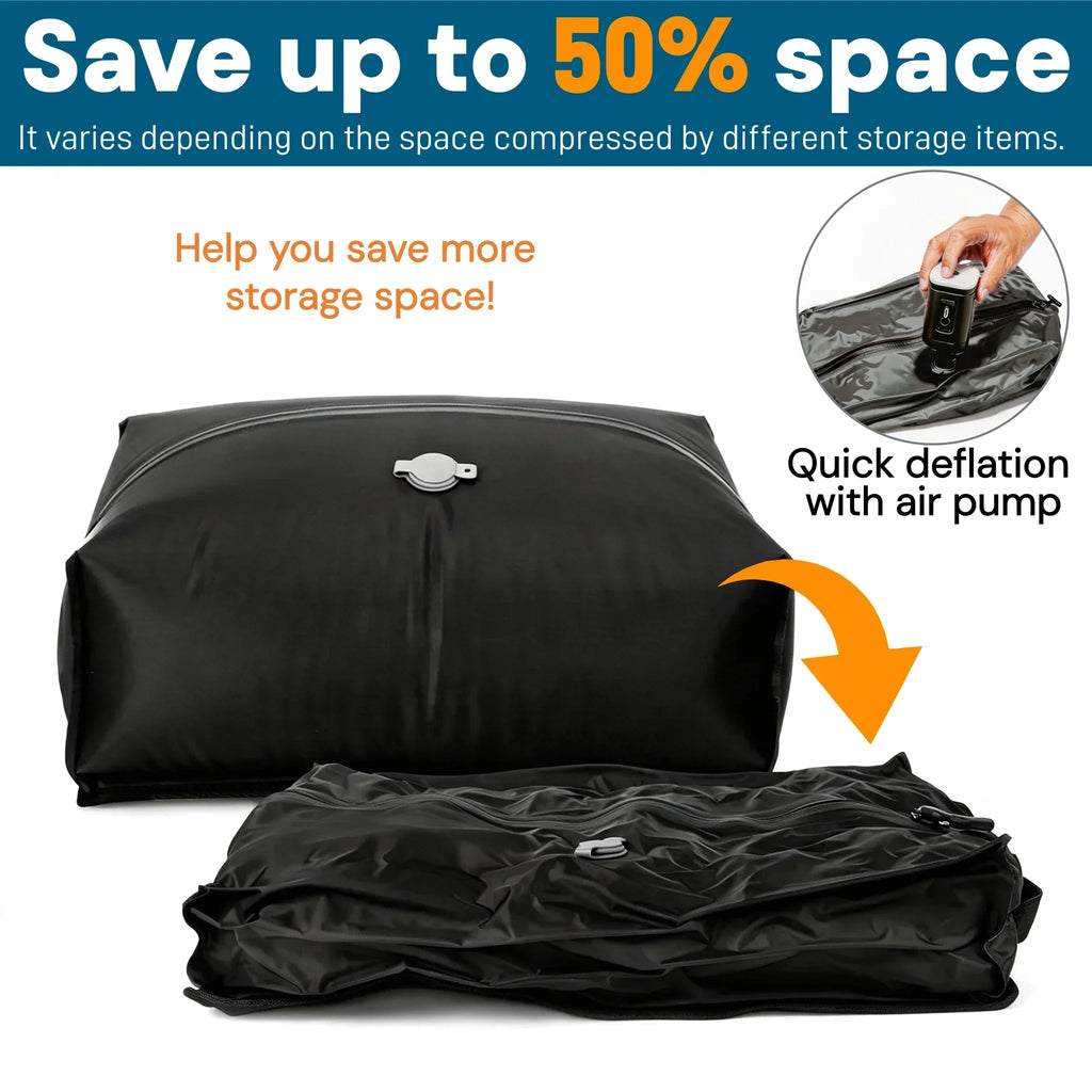 Beach Accessories Vacuum Bag 9L IP67 Waterproof Cruise Ship Essentials for travel, Phone Camera Sandproof packing Holiday bags ﻿