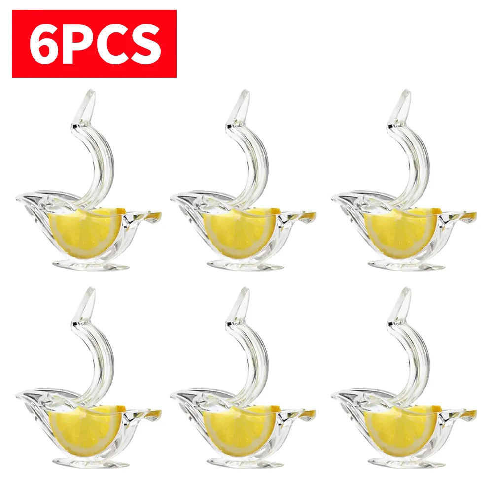 6PCS/3PCS/1PC bird shaped manual lemon juicer, suitable for manual juicers of various fruits