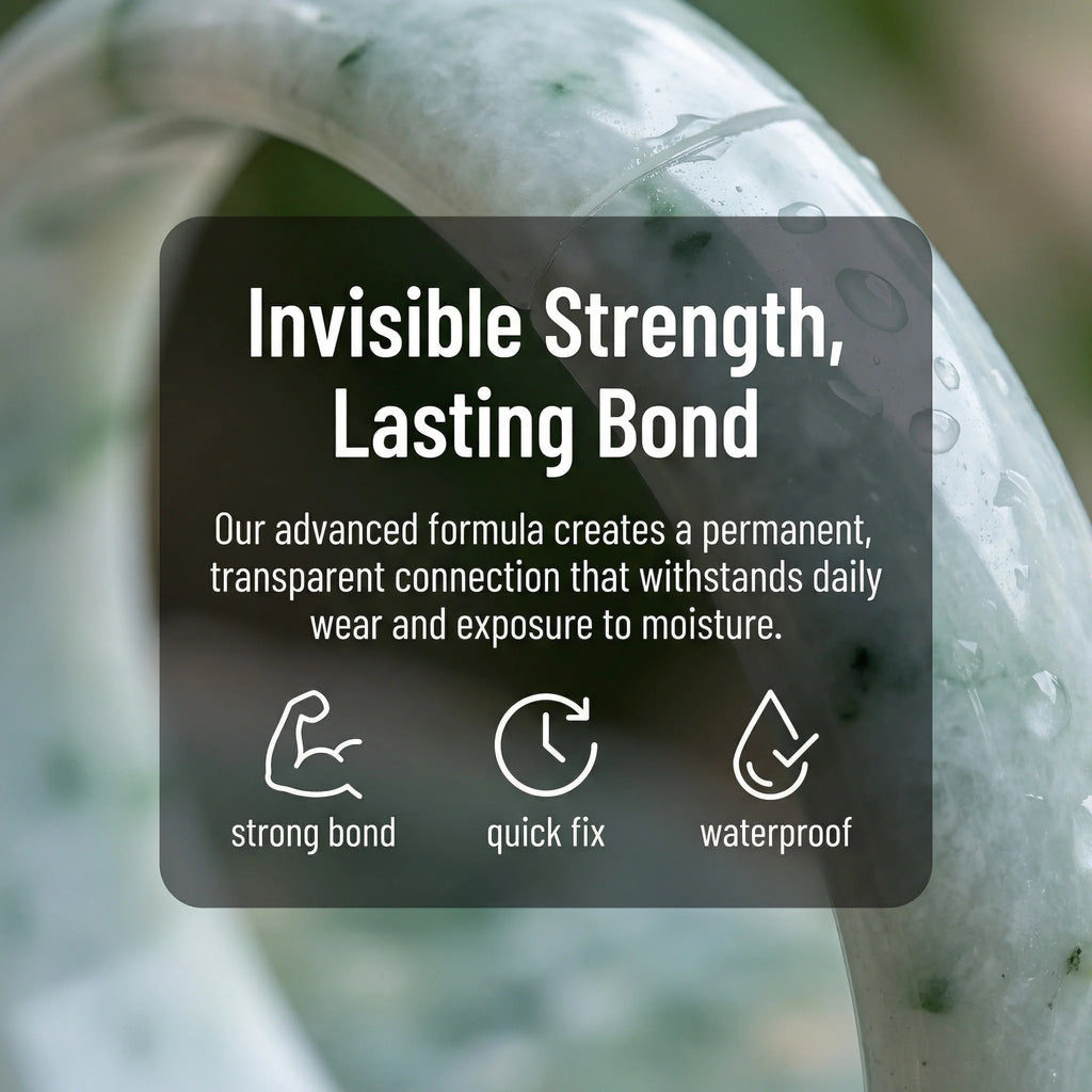 1-4Pcs Jewelry Repair Glue Instant Bond Strong Formula Fast Drying Crystal Clear Adhesive for Gems Pearls Jade Jewelry